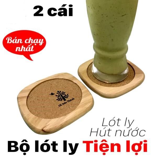 Bộ lót ly 2 cái bầu bần
