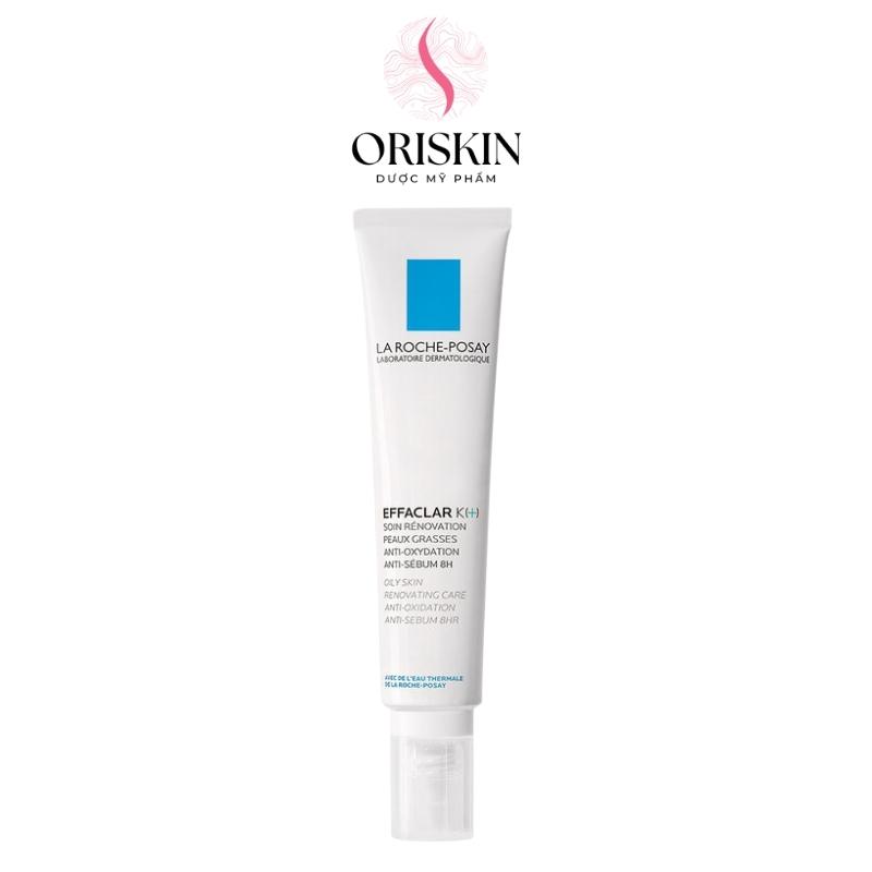 La Roche-Posay Kem Dưỡng Giúp Cải Thiện Bề Mặt Da, Giảm Mụn Đầu Đen Và Giảm Bóng Nhờn Effaclar K+ 40ml