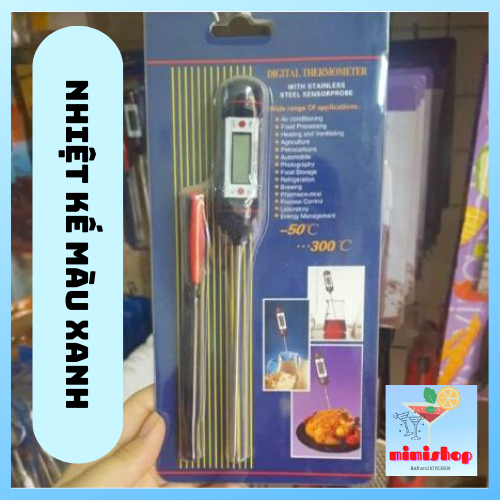 Nhiệt kế điện tử - nhiệt kế đo nhiệt độ trà sữa pha chế - nhiệt kế đo nhiệt độ nước – dụng cụ pha chế