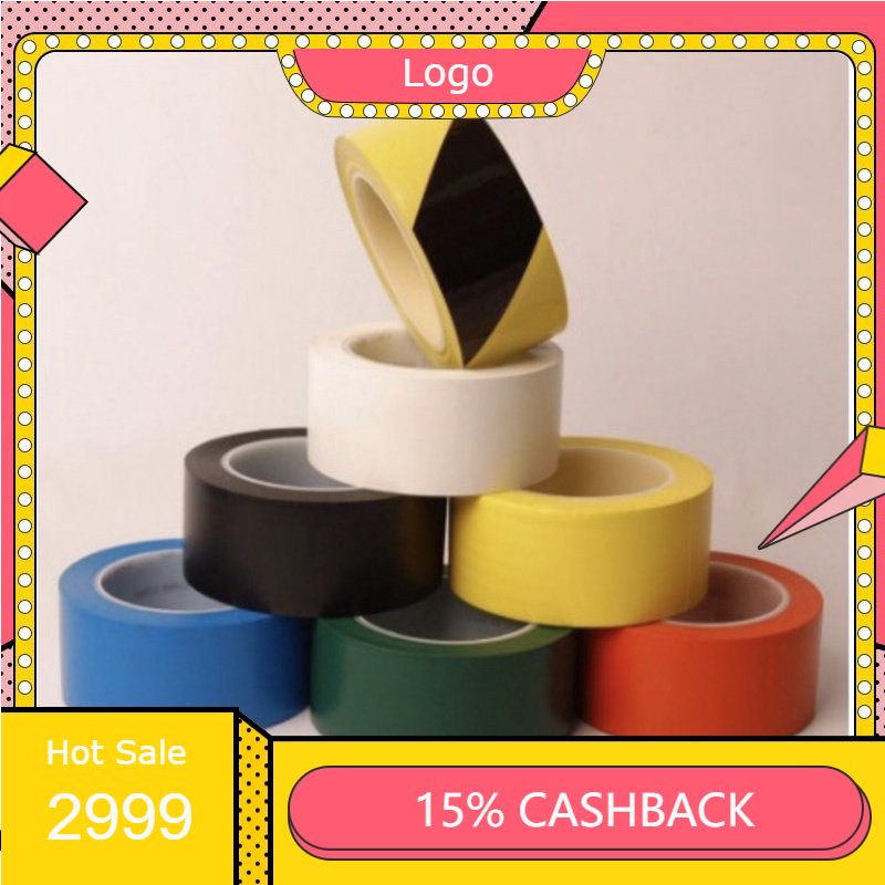 Freeship 0đ Băng keo dán sàn dán nền rẻ vô địch bản 5cm vs 2cm x 18m