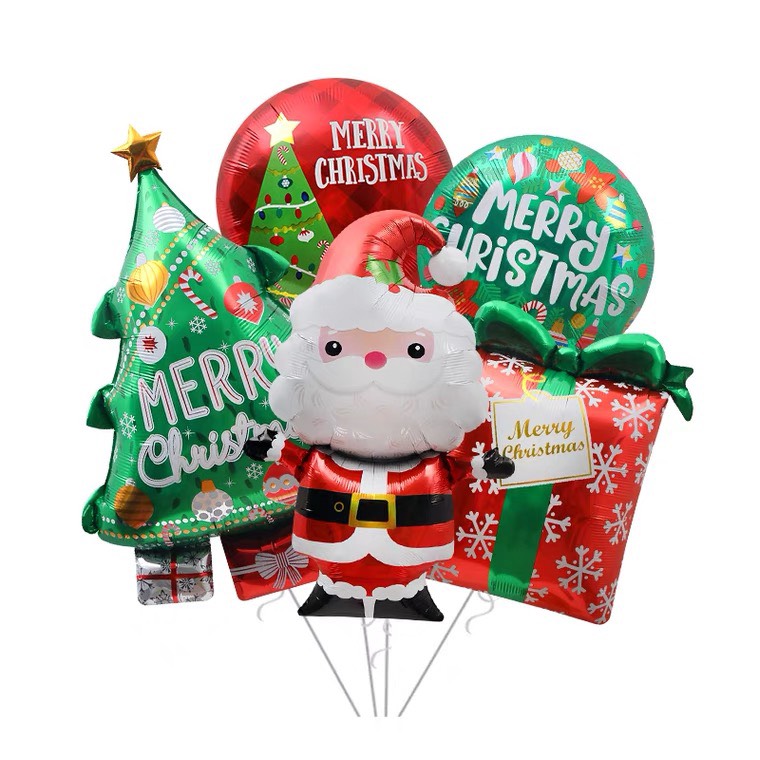 Bóng Hình Trang Trí Giáng Sinh, Noel, Merry Christmas Đẹp