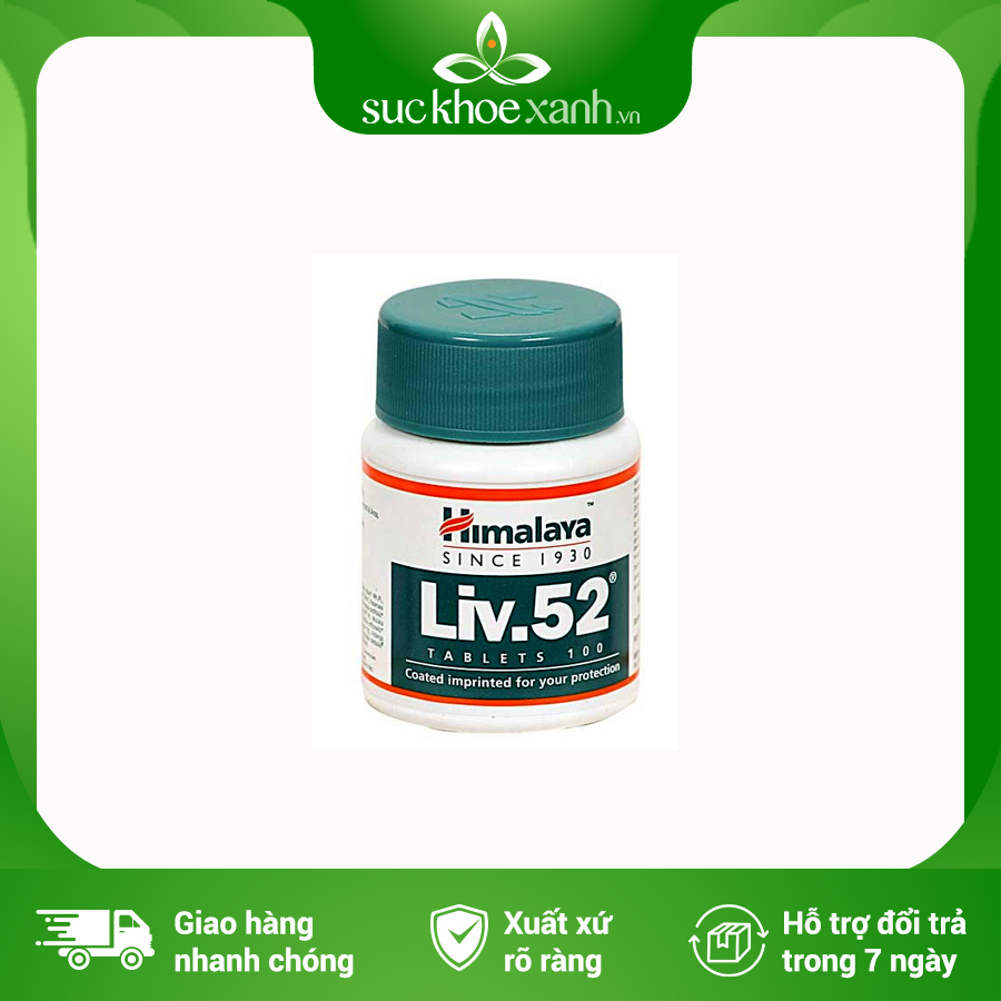 [MUA 10 TẶNG 1] Viên giải độc gan Himalaya Liv 52/ Liv 52 DS - Nhập khẩu Ấn Độ chính hãng