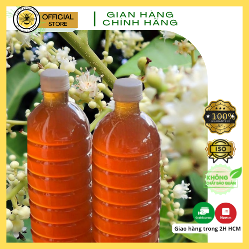 Mật ong nguyên chất Tây Nguyên Farm chai 1 lít