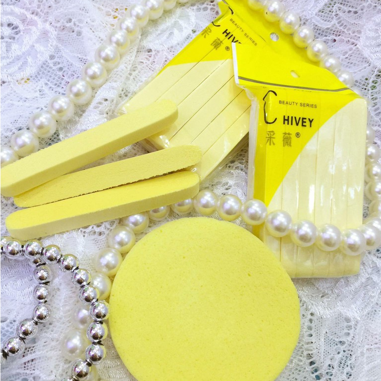 Mút rửa mặt bọt biển dạng nén mềm mại