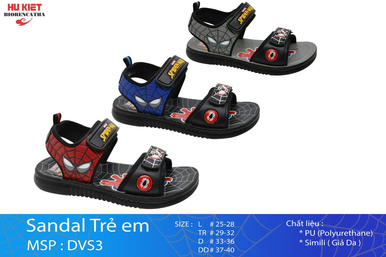 Sandal Siêu nhân, hàng Việt nam, êm, mềm, thoáng, ko thấm nước k trơn trượt