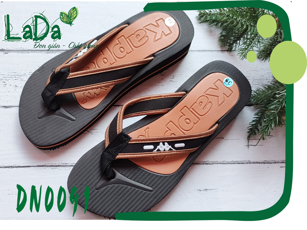 Dép xỏ ngón nữ cao 3 phân hình đôi tình nhân