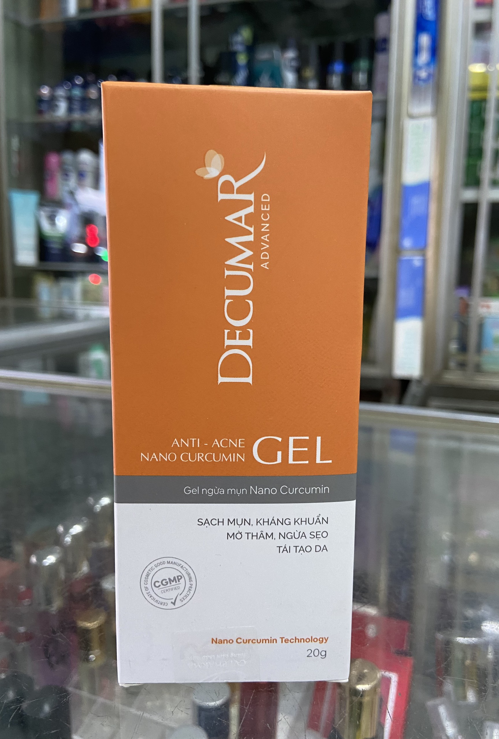 Gel ngừa mụn decumar 20g