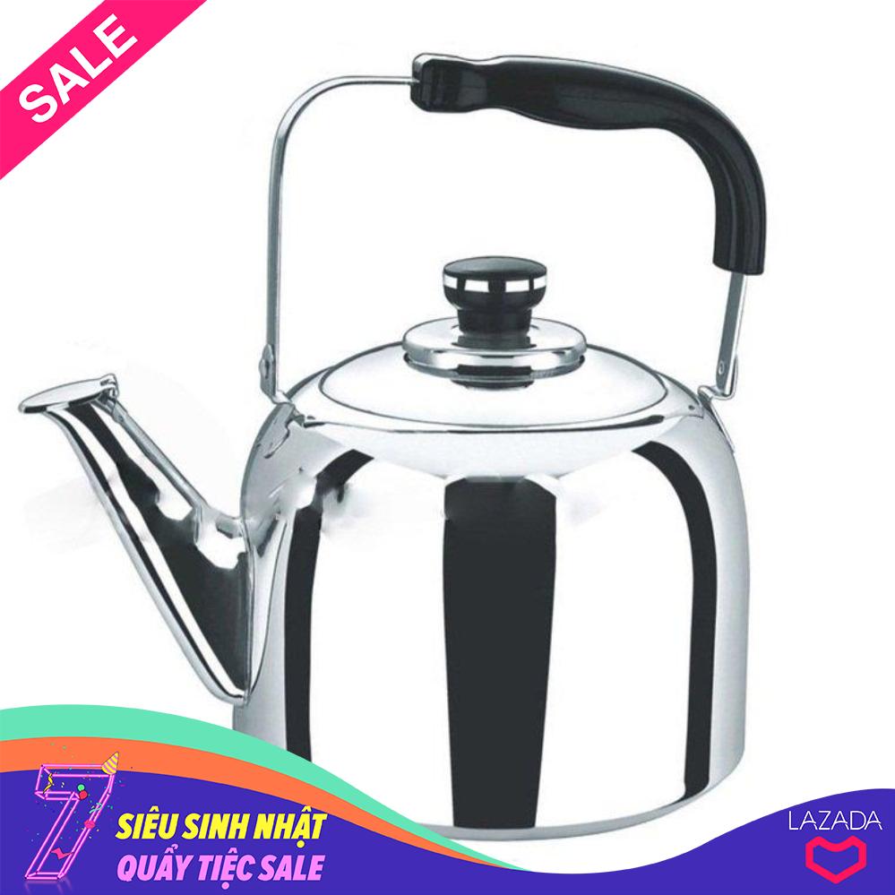 [NTT] Ấm đun nước Inox 5L wishtling kettle (trắng)