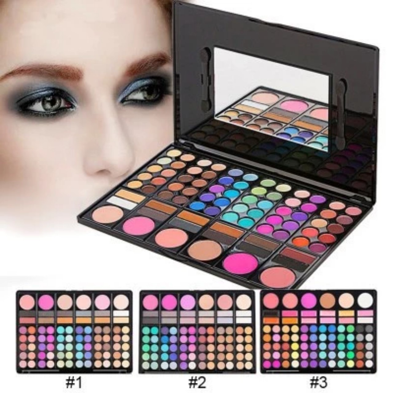 Bảng phấn trang điểm 78 ô mac