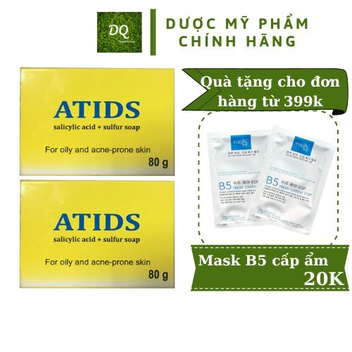Atids - xà phòng tắm giảm mụn lưng 80g