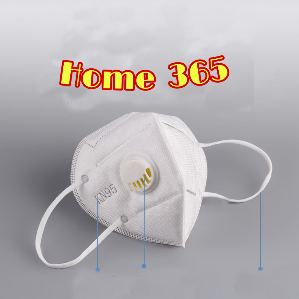 Set 10 chiếc khẩu trang n95 kn95 có van thở aosenlang