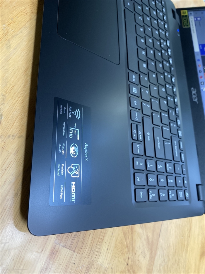 [HCM]Laptop Acer A315-54k i3 – 8130u 4G 256G 156in FHD giá rẻ DÒNG ĐỜI MỚI