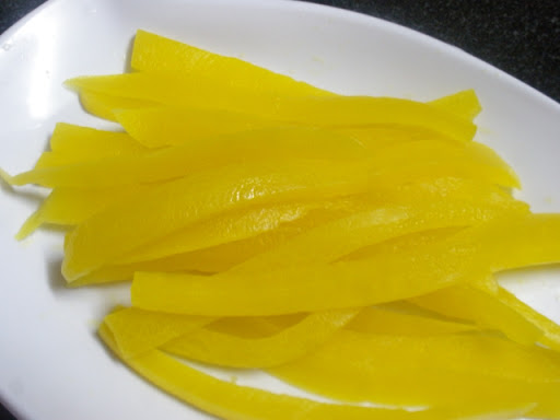 củ cải vàng Hàn Quốc gói 100g cắt sợi giòn ngon_minhnhatfood