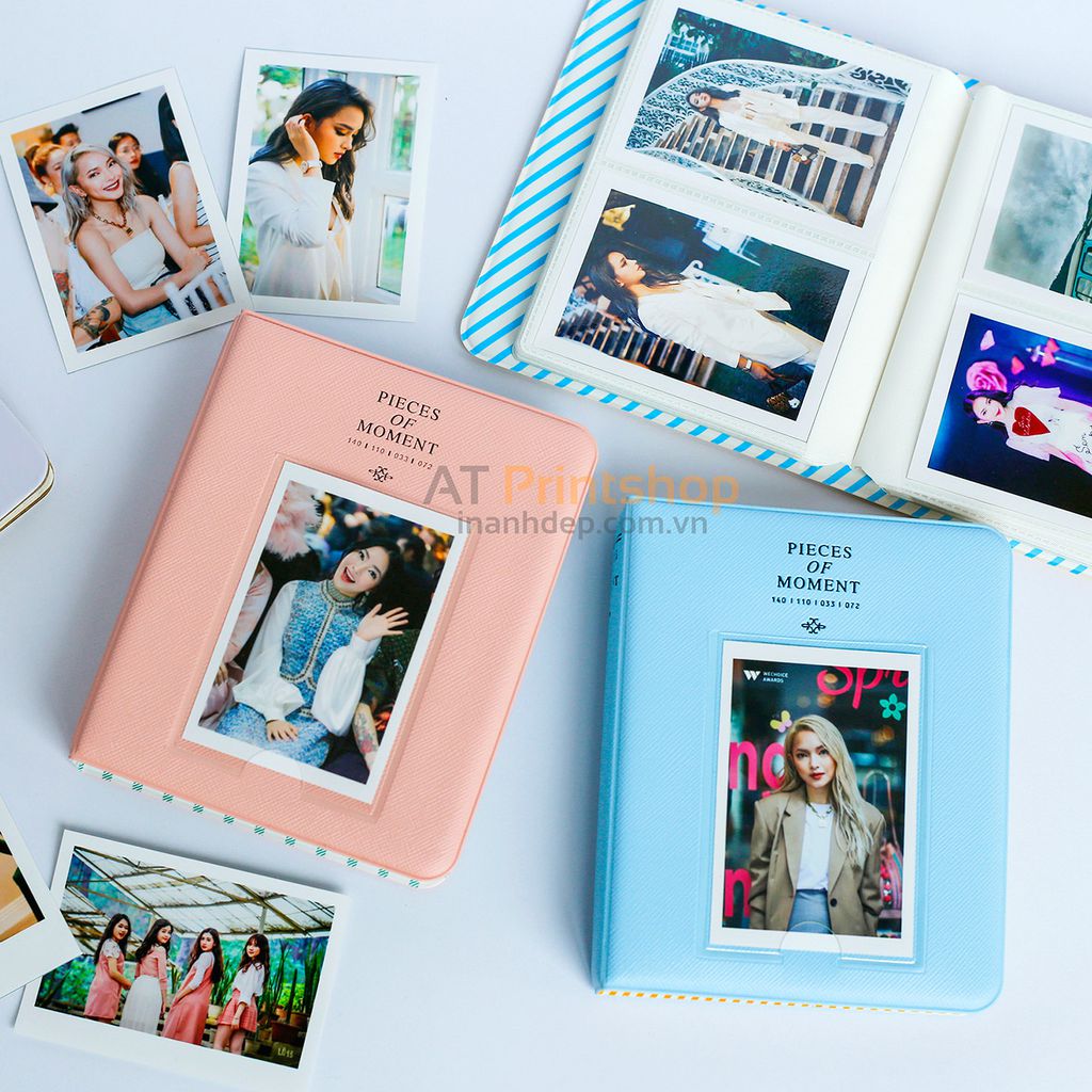Album ảnh mini instax bìa da