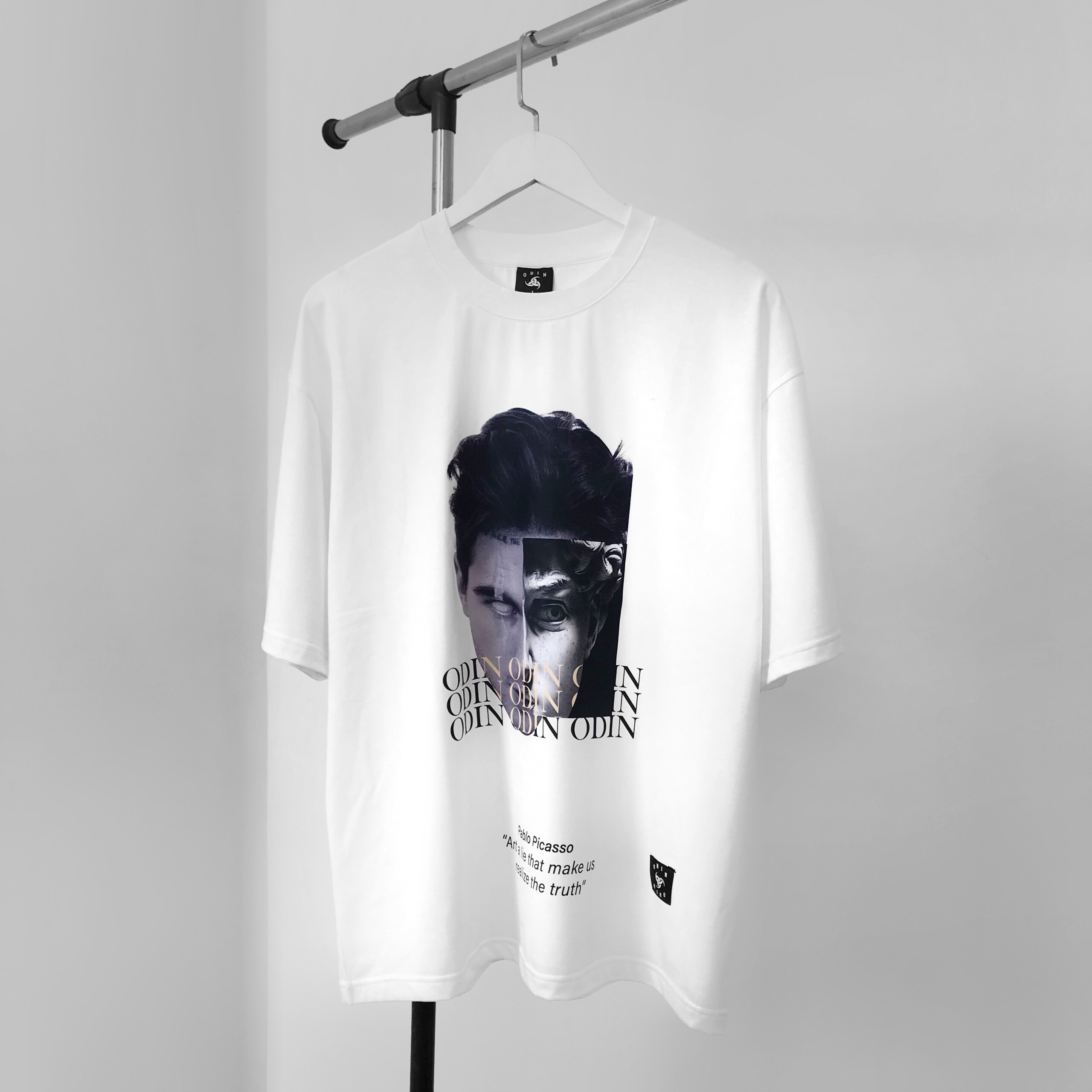 Áo thun Oversize in hình Pablo Picasso, áo phông nam nữ unisex Jack Lane