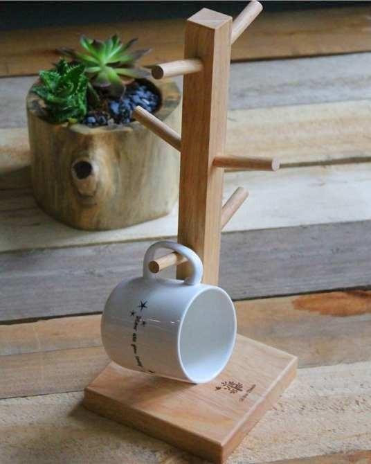 [HCM]Cây treo ly thân vuông Gỗ Đức Thành 22041