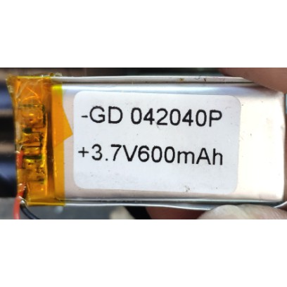 Pin lipo 3.7v 600mah