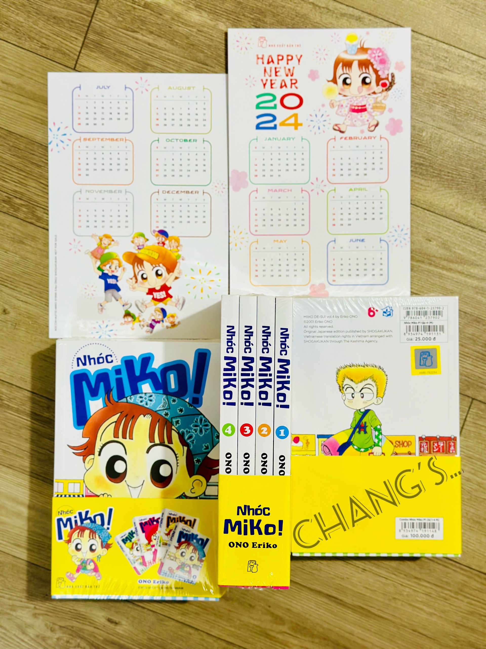 Truyện tranh Nhóc Miko - Combo 4 tập