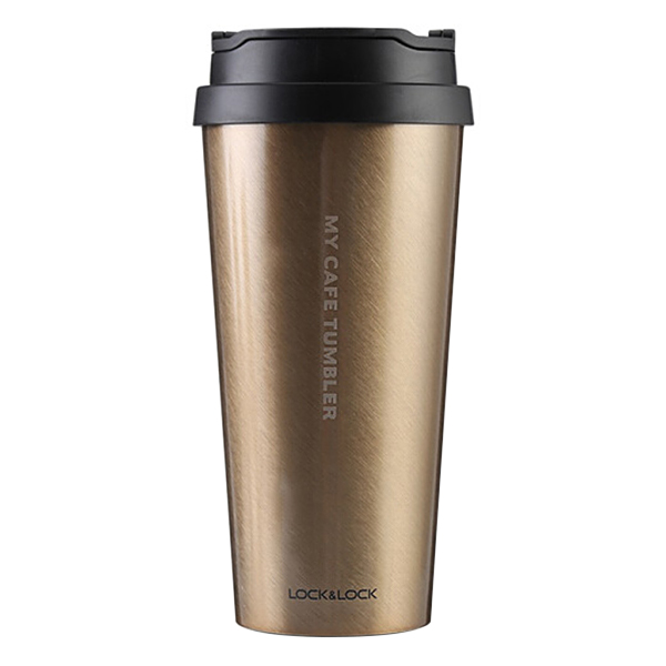 Bình giữ nhiệt lock&lock clip tumbler - 540ml - gold