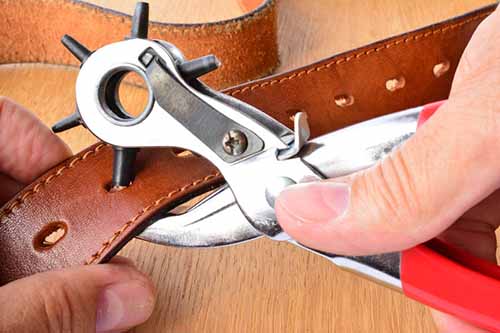 [HCM]Kìm Đục Lỗ Dây Thắt Lưng Dây Đồng Hồ Bằng Da