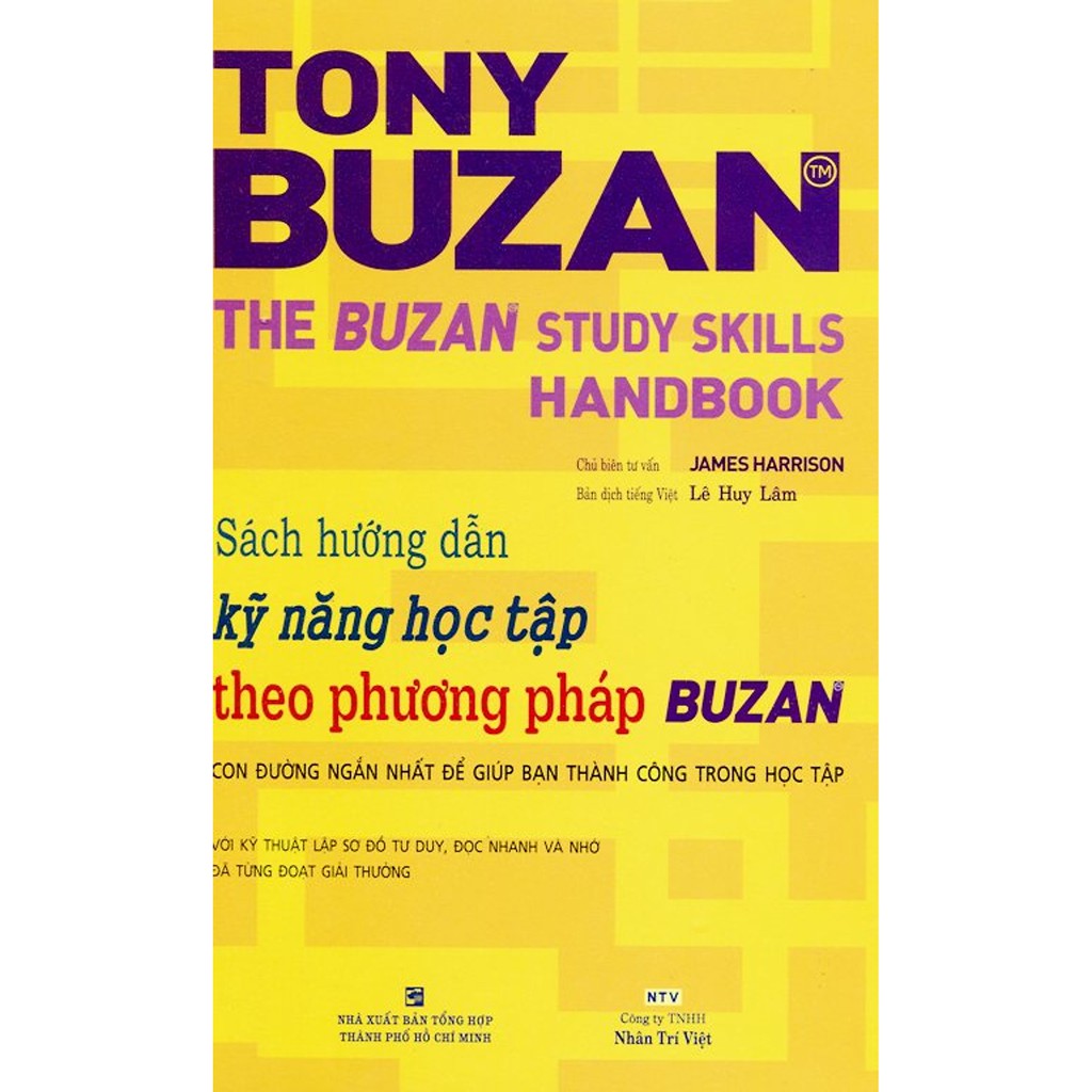 Sách - tony buzan kỹ năng học tập theo phương pháp buzan
