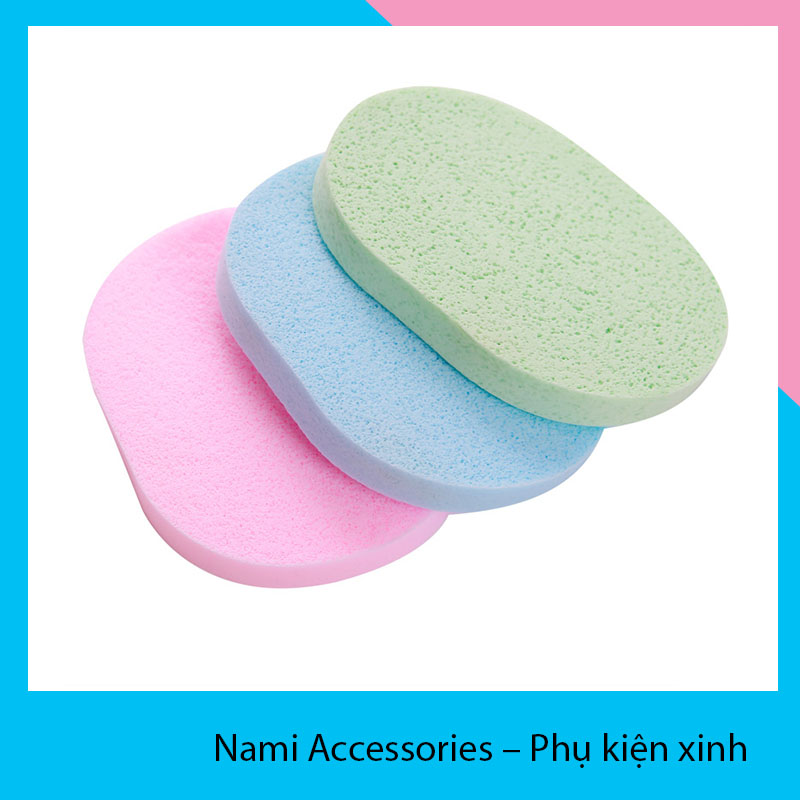 Bông mút bọt biển rửa mặt mềm mại loại dày
