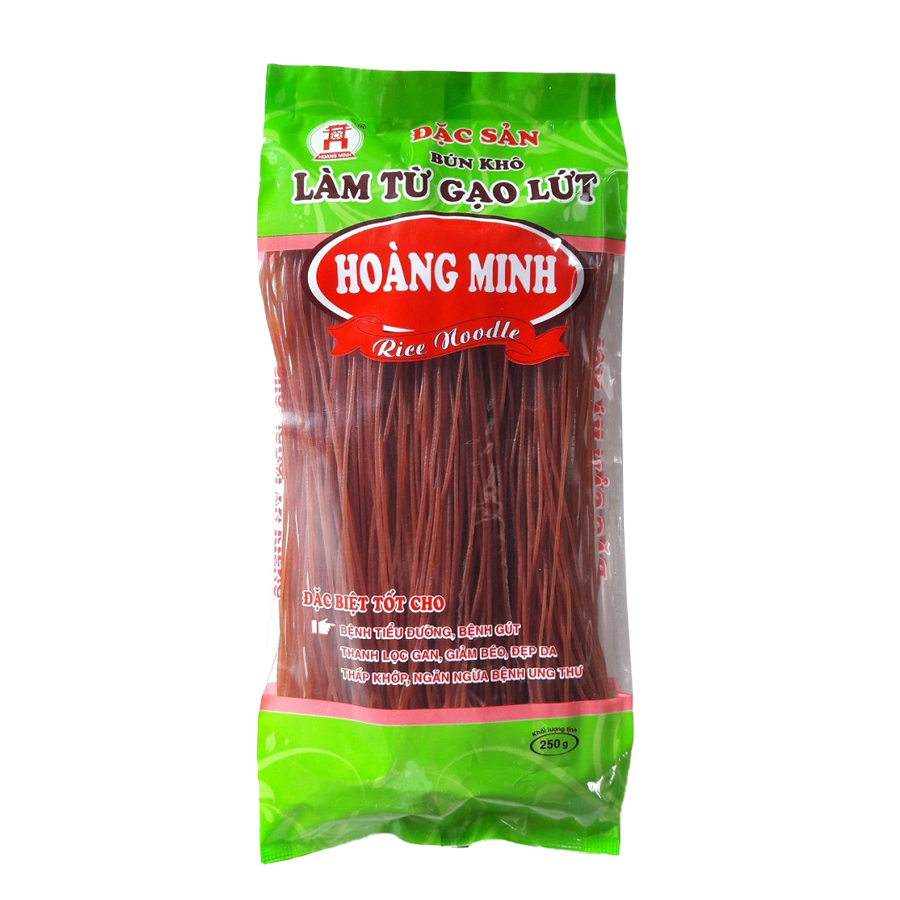 Bún gạo lứt Hoàng Minh 500Gr