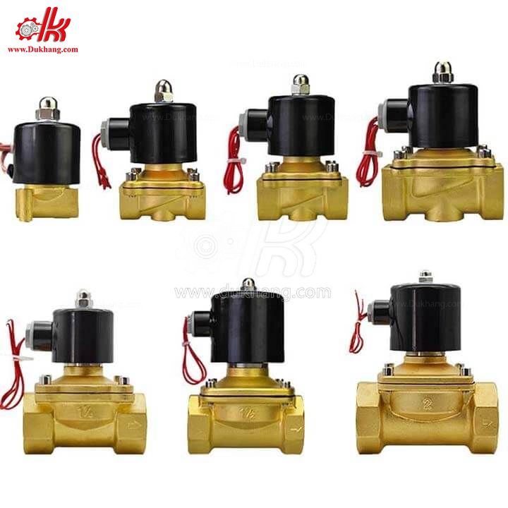 Van điện từ ud, uw - van thường đóng