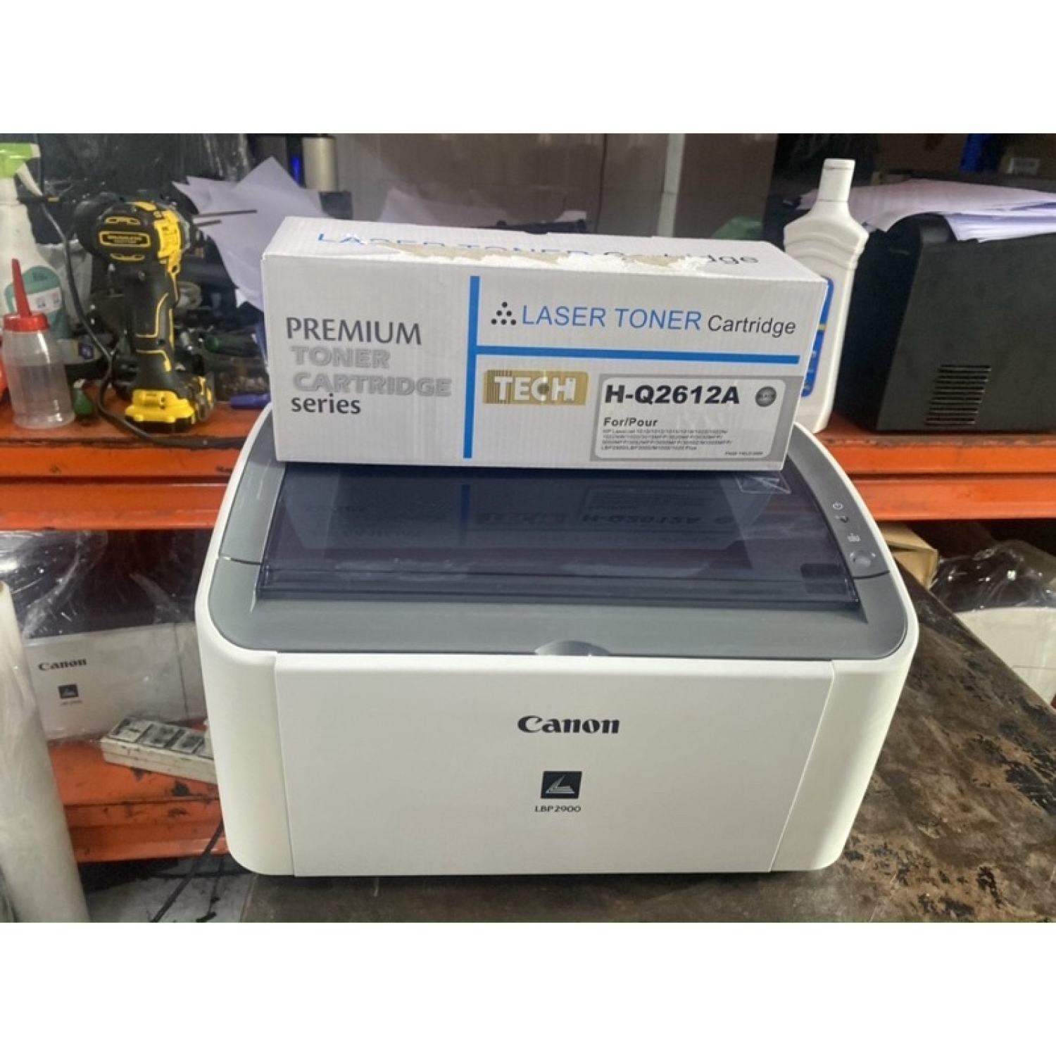 Máy in canon lbp 2900 máy cũ đẹp 98%