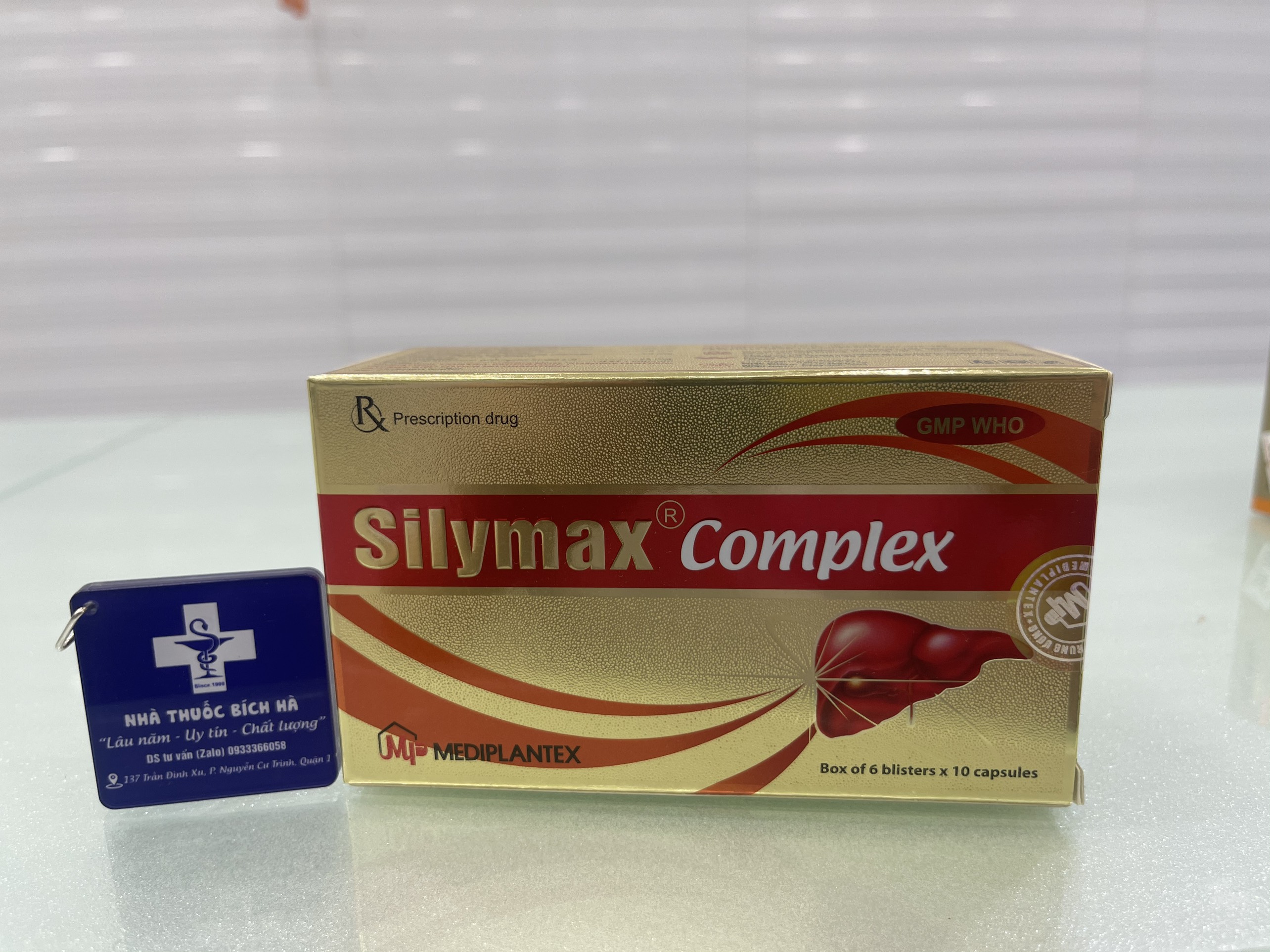 Silymax Complex trị men gan tăng, viêm gian, xơ gan, gan nhiễm mỡ 6 vỉ x