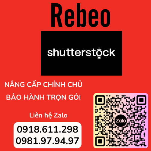 Tài Khoản Chính Chủ, Phần Mềm Shutterstock Premium 1 Tháng Giá Tốt - REBEO Shop