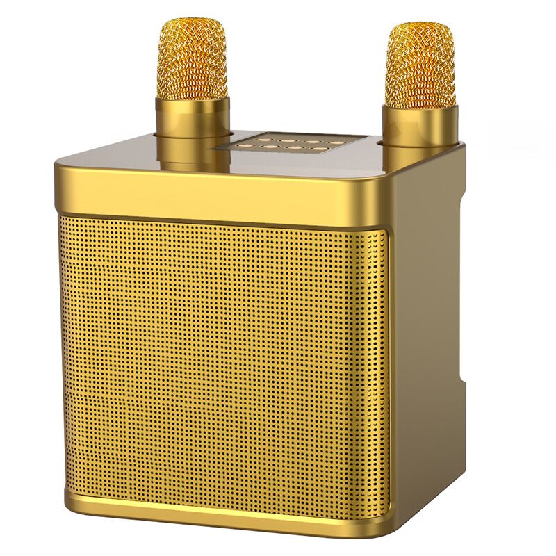 Loa bluetooth karaoke Su-Yosd YS-203 - Tặng kèm 2 micro không dây - Hiệu ứng đổi giọng, điều chỉnh echo, reverb, effect - Hiệu ứng đổi tông giọng vui nhộn - Loa xách tay du lịch thời trang nghe nhạc, hát karaoke cự