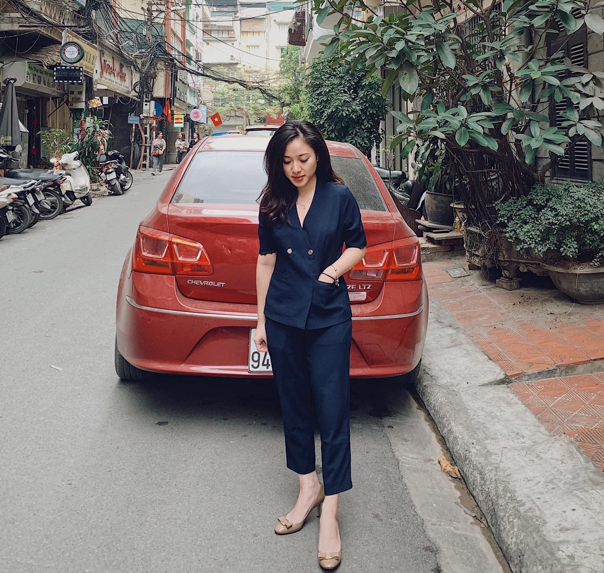 Cimi set + ceci set + váy emily dập ly nude