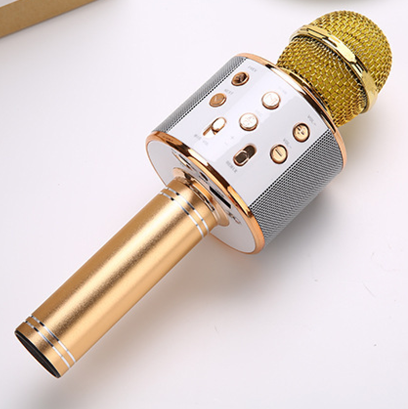 Míc hát karaoke trên điện thoại kèm loa - Míc hát mẫu mới rẻ đẹp