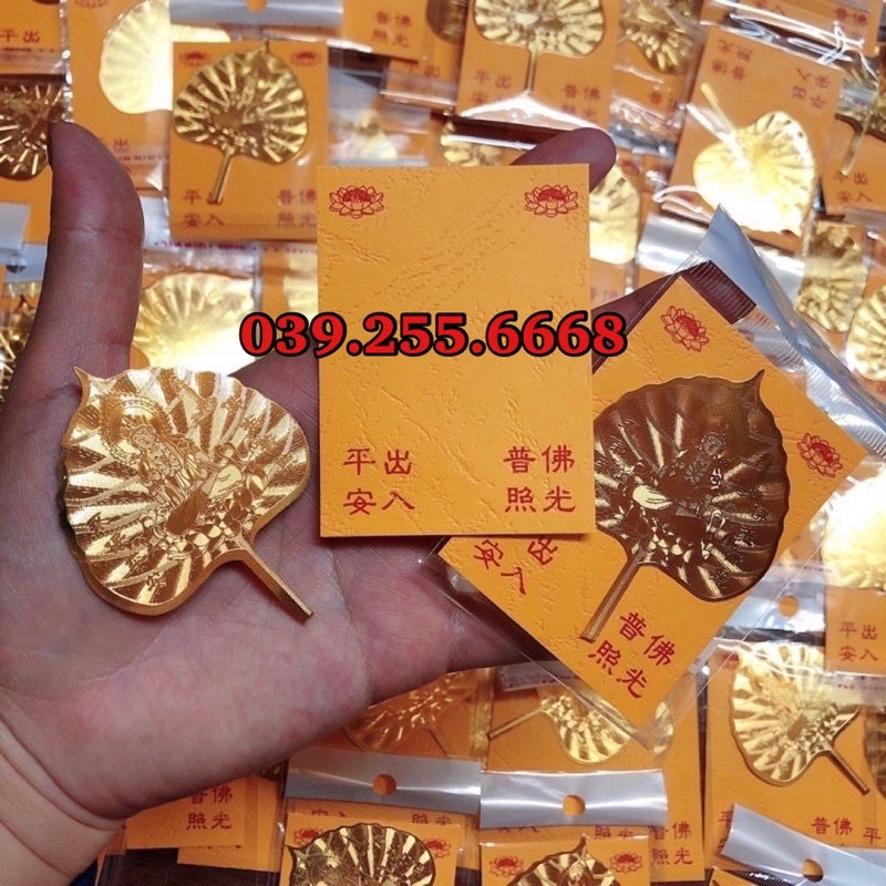 Combo 100 lá bồ đề mạ vàng rẻ