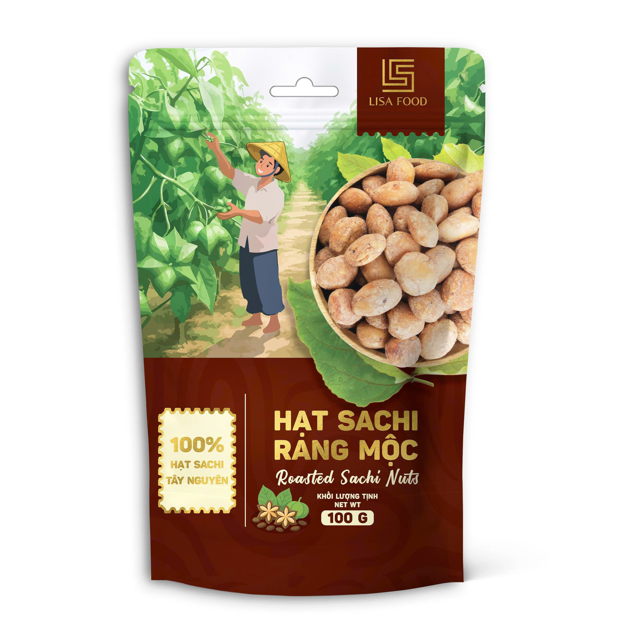 Hạt Sachi Rang Mộc - Roasted Sachi Nuts