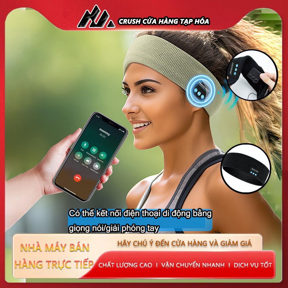 CRUSH Tay nghe blutoooth/Băng đô/Băng đô thểthao/Headband