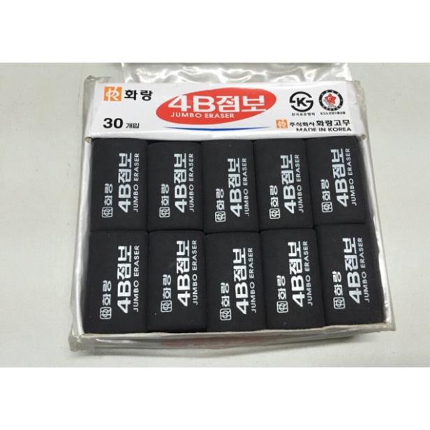Tẩy mềm 4b vỉ 30 viên