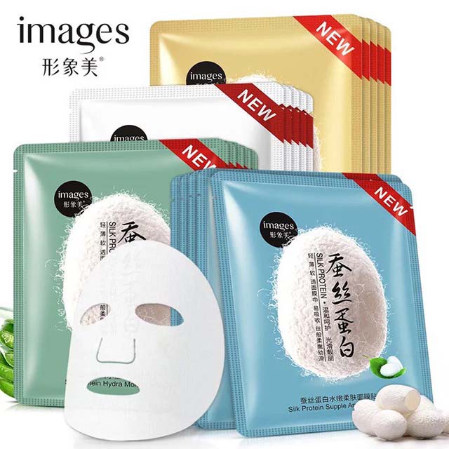 [GIẢM 5% ĐƠN 129K][HCM]Mặt Nạ Tơ Tằm Images Hàng Nội Địa Trung