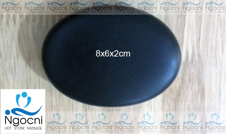 [HCM][1 VIÊN ] Đá Nóng Massage Spa Oval 8x6cm