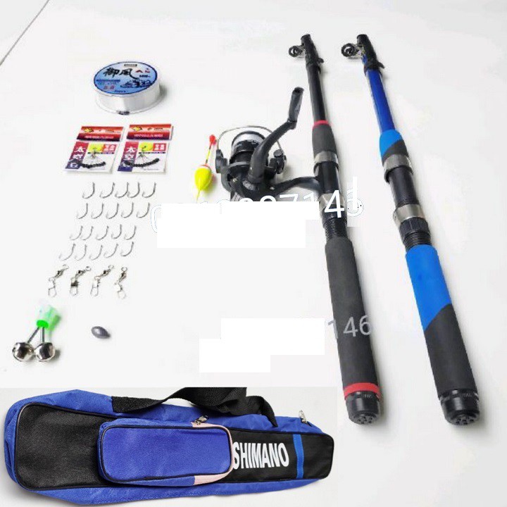 Bộ cần câu cá shimano 2m1 tặng balo kèm phụ kiện .Kích thước chính xác của sản phẩm là: bộ cần 2m4