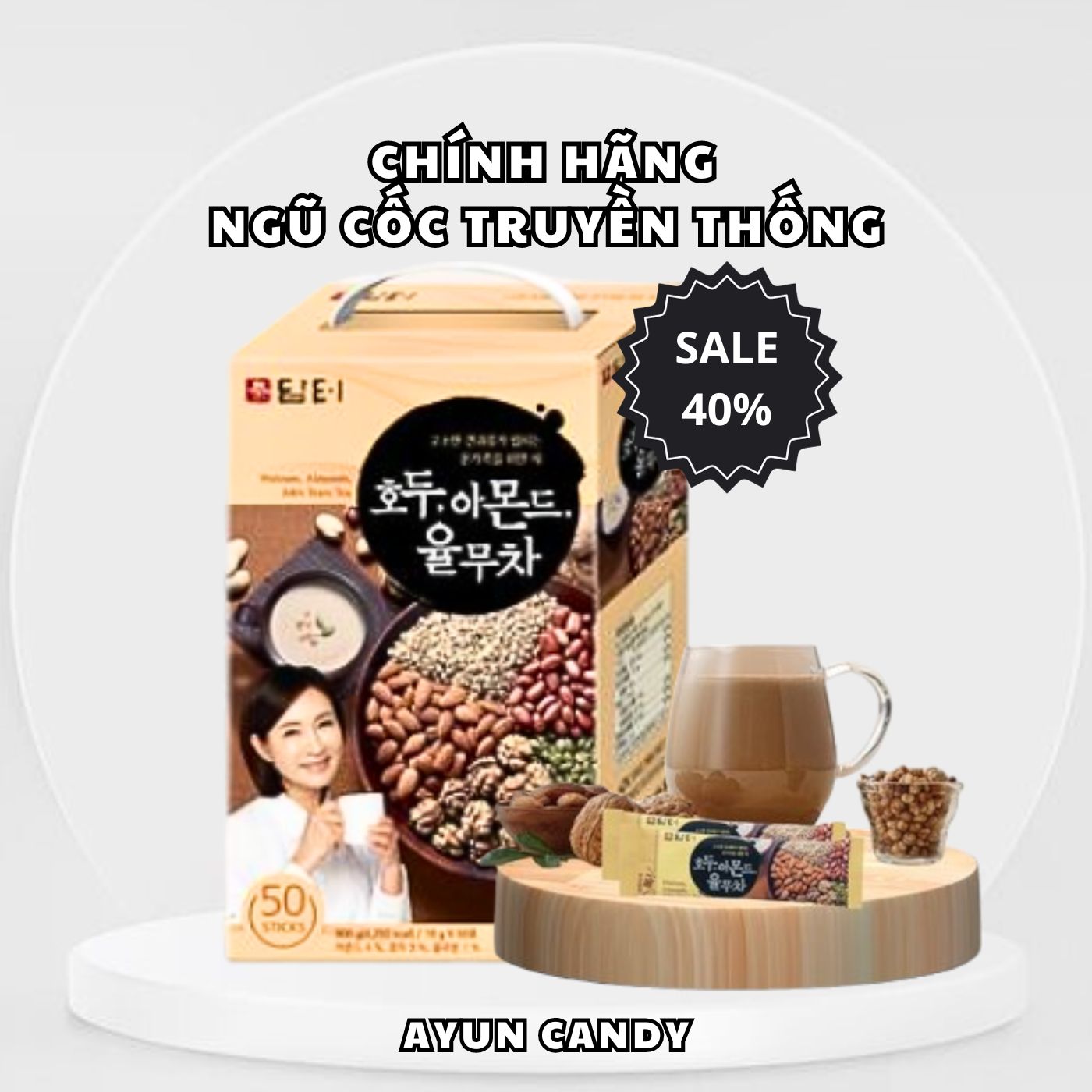 Damtuh Korean ghost cereal milk powder 900g 18G x 50 pack