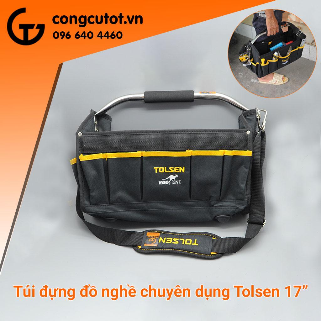 Túi công cụ - túi đựng đồ nghề tolsen 80112