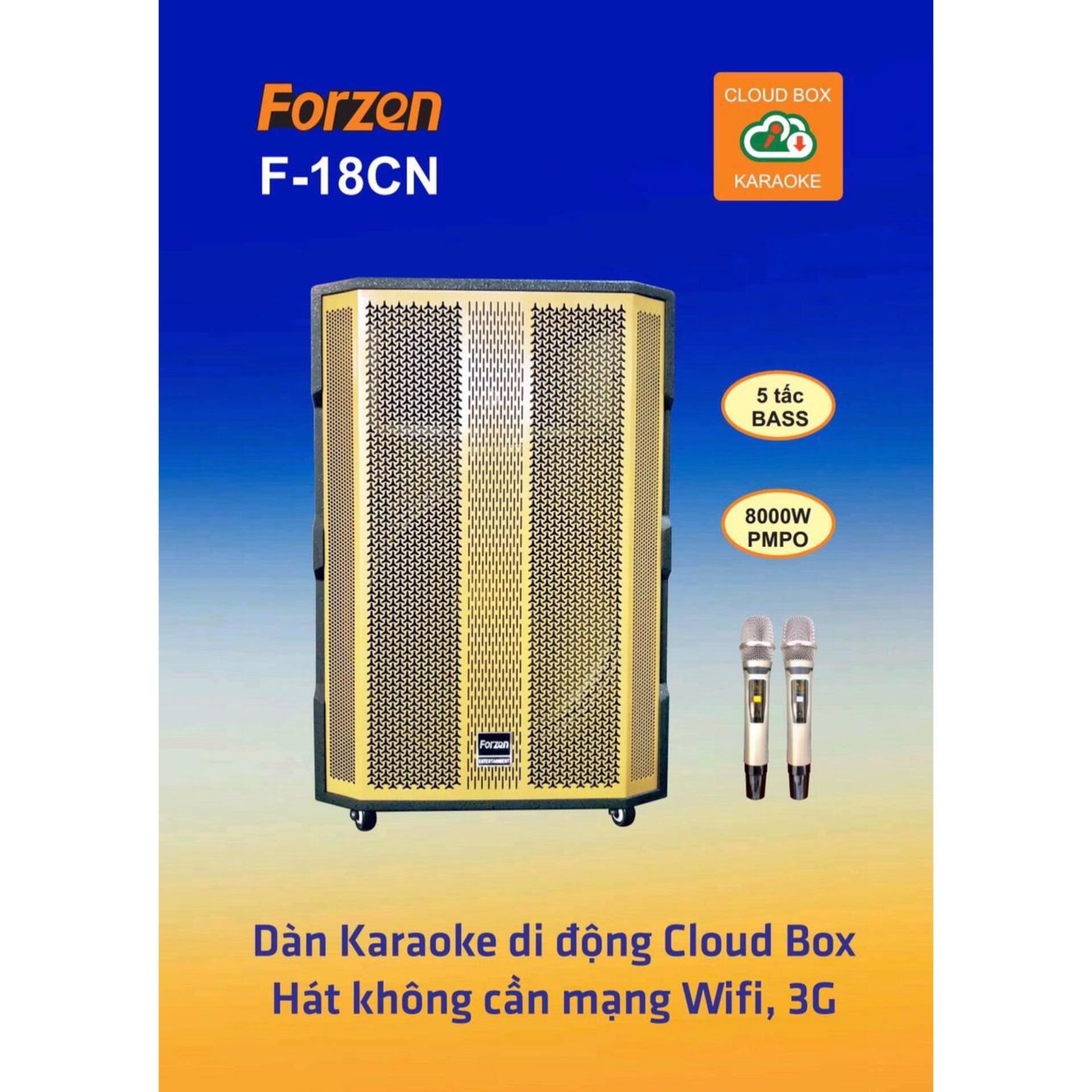 Loa kéo di động forzen f-18cn 5 tấc - âm thanh cực khủng chơi nhạc cực đã