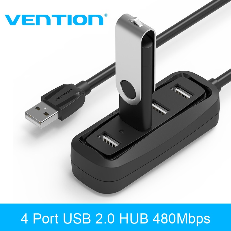 Usb hub - bộ chia 4 cổng usb 2.0 vention dài 0.5m/1m