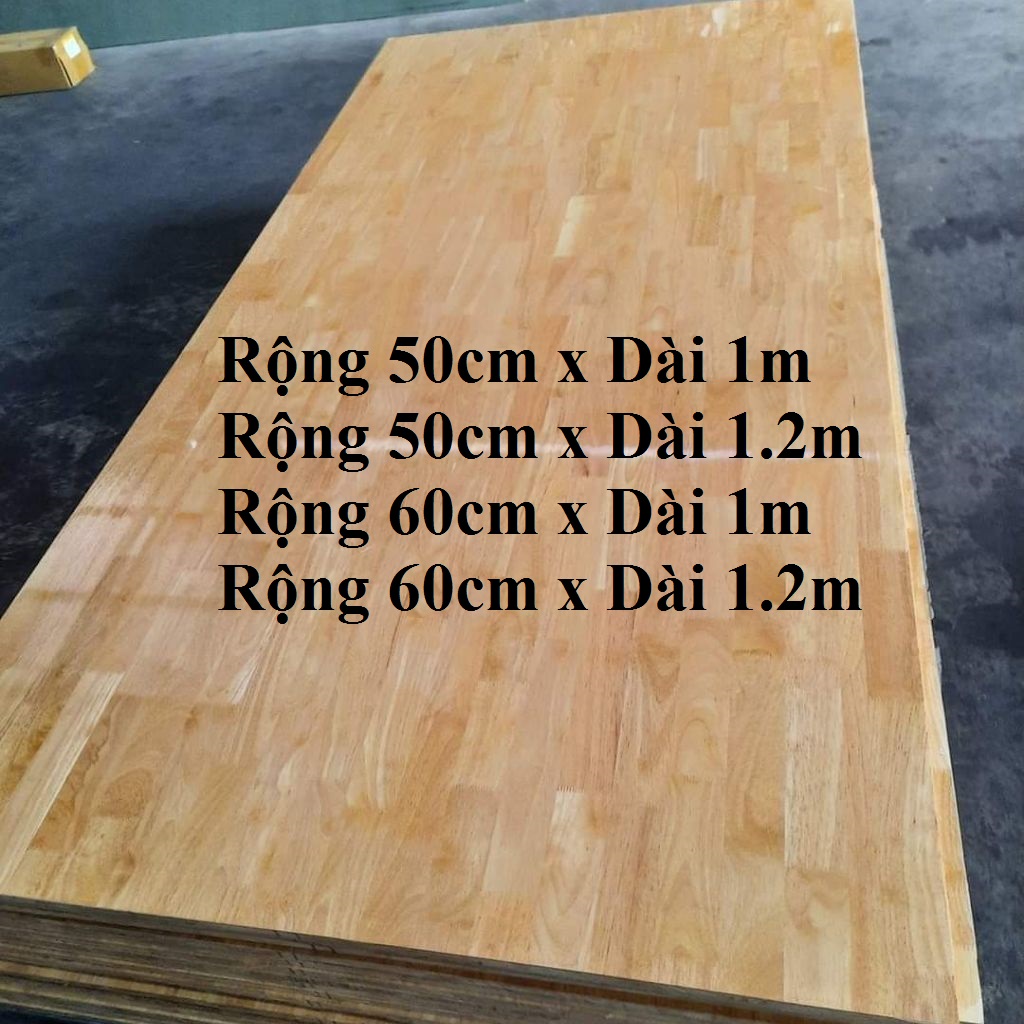 Mặt bàn gỗ , gỗ làm kệ , gỗ ghép không thấm nước gỗ ghép cao su làm kệ