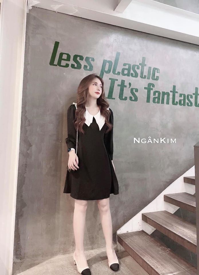 (MỚI) Váy đầm nữ dáng suông nhẹ nhàng pha màu siêu đẹp,. minhquang2017