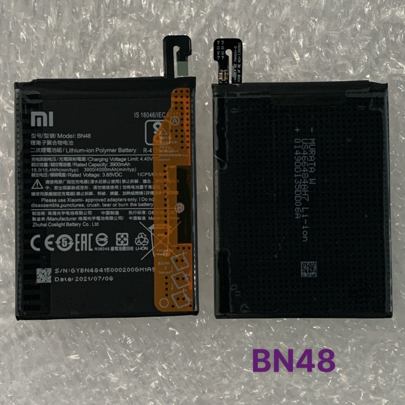 Pin xiaomi redmi note 6 pro / bn48 zin dung lượng 3900/4000mah