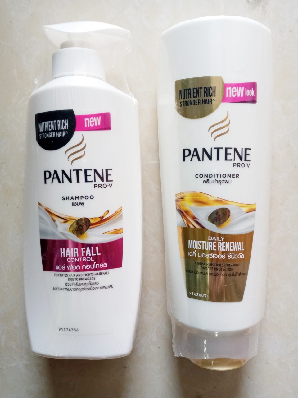 Bộ Gội+ Xả Pantenne Chính Hãng Thái Lan Chăm Sóc Tóc Hư Tổn Gãy Rụng