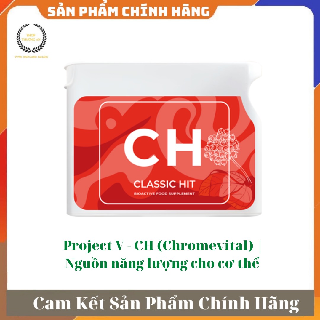 [HCM][ MUA 10 TẶNG 1 ] - Project V - CH (Chromevital) Vision - Tăng nguồn năng lượng chống mệt mỏi cơ thể